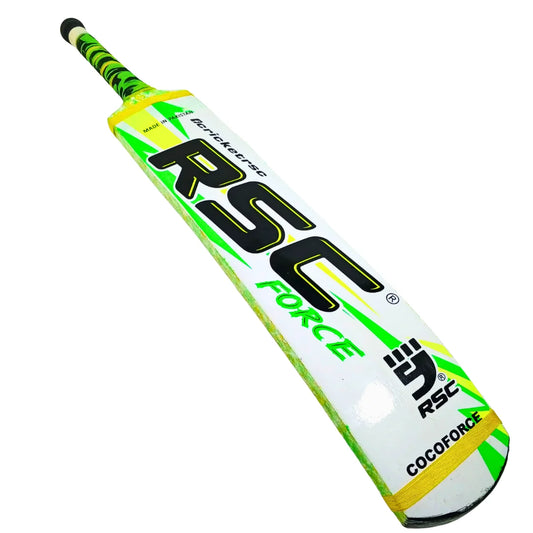 RSC Force Coconut Cricket Bat – Lightweight Soft Ball & Tape Ball Bat