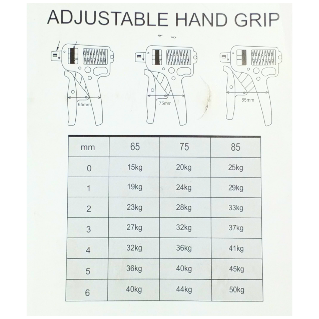 Adjustable Hand Grip Strengthener – Forearm & Wrist Exerciser